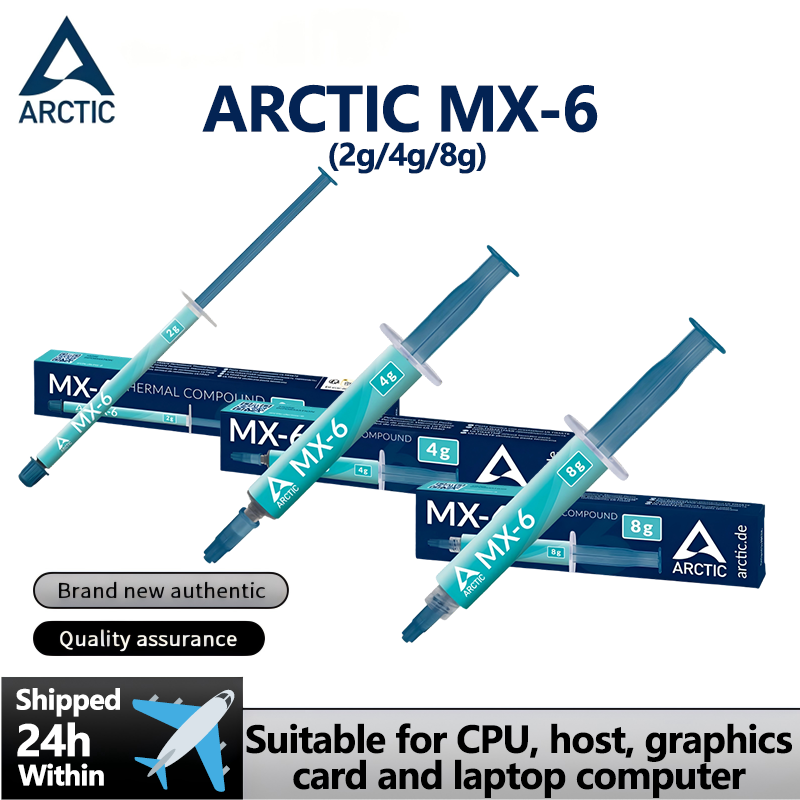 Thermal Paste - ARCTIC MX-6 (2g/4g/8g) Ultimate Performance Thermal