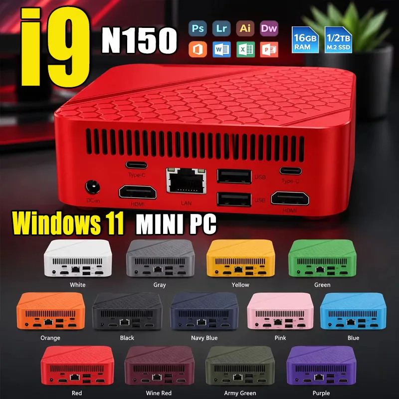 Pc Gaming Ddr4 - Mini PC Intel Core I9 N150