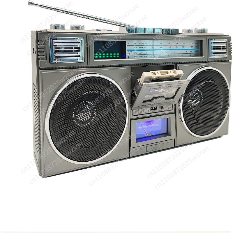 Sound Card Usb - Retro Bluetooth Speaker Stereo Subwoofer Plug-in