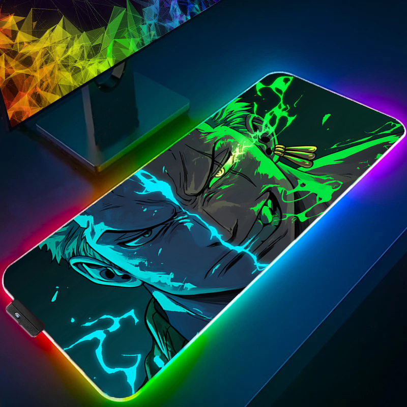 Pc Gaming Nzxt - ONE PIECE Zoro Mouse Pad RGB