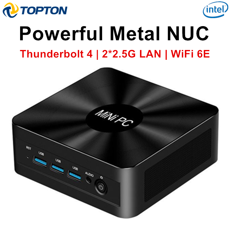 Pc Gaming Compact - Topton Solid Nuc D17 Gaming Mini