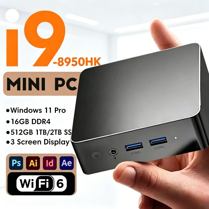 Pc Gaming Compact - Intel Core i9 8950HK Mini PC
