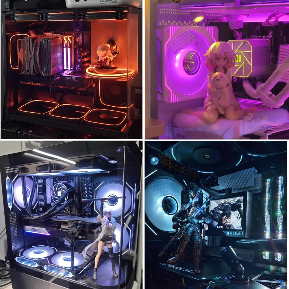 QITU 1W 3W ARGB 5V 3Pin Header - огляд і ціна Pc Gaming Compact