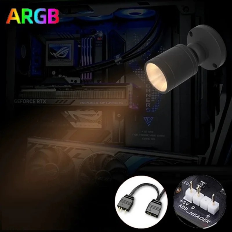 QITU 1W 3W ARGB 5V 3Pin Header - огляд і ціна Pc Gaming Compact