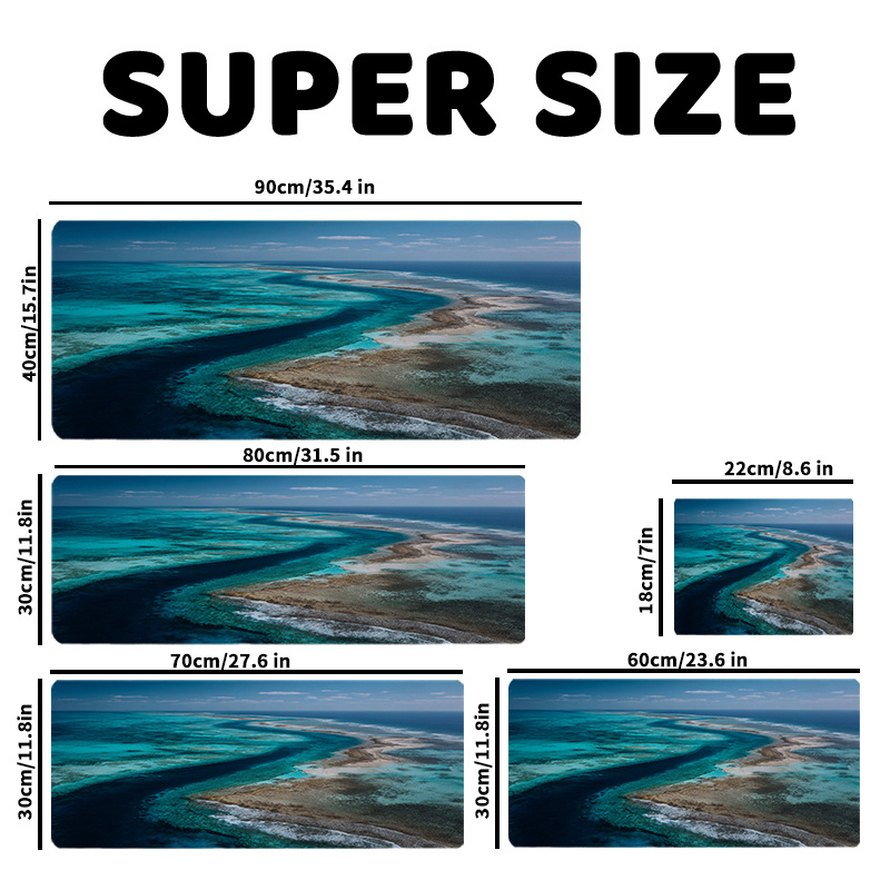 Large Custom Mouse pad 22x18-9 - огляд і ціна Gaming Desk Mat