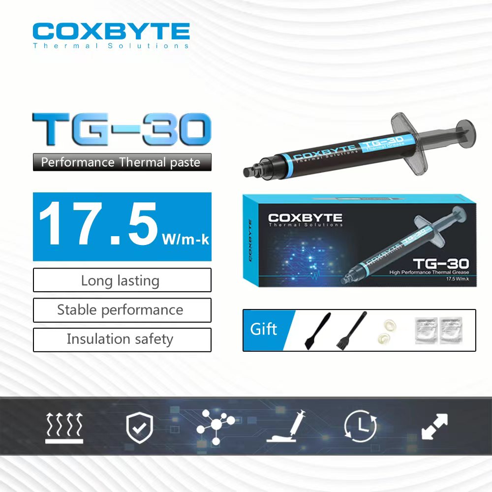 Coxbyte 17.5W/mk Thermal Paste - огляд і ціна Thermal Paste