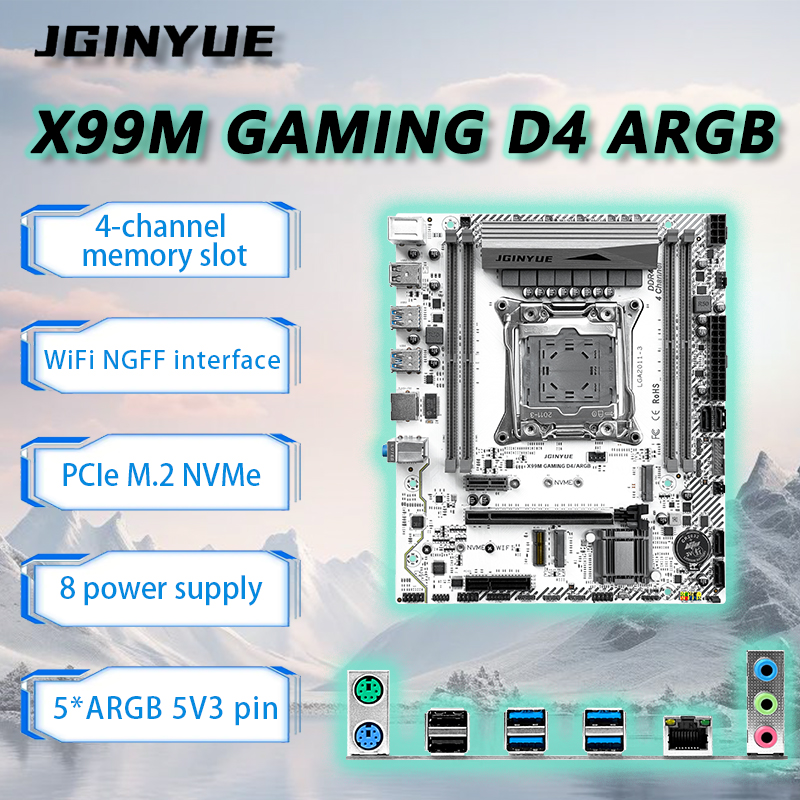 JGINYUE X99 Motherboard LGA201 - огляд і ціна Pc Gaming Omen