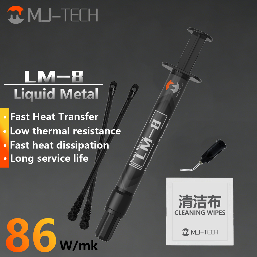 MJ-TECH LM-8 Liquid Metal Ther - огляд і ціна Thermal Paste