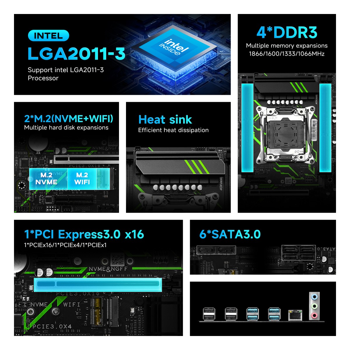 HUANANZHI X99-MD3 Motherboard  - огляд і ціна Pc Gaming Omen