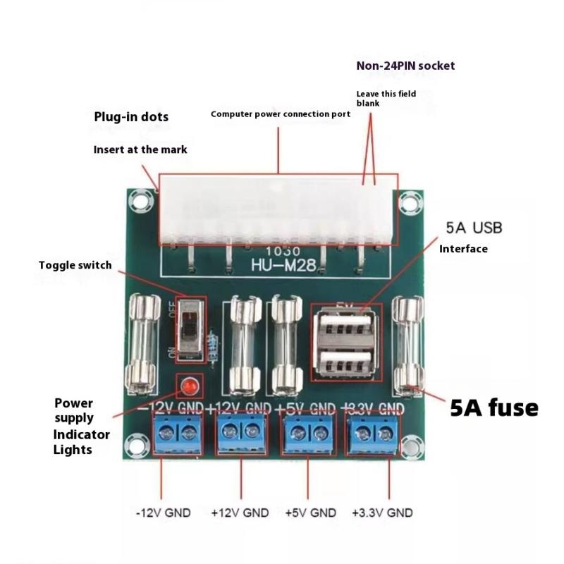 1Pc Power Adapter Supply Test  - огляд і ціна Atx Power Supply