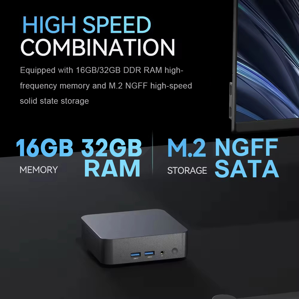 2026 Intel N150 Mini PC Protab - огляд і ціна Pc Gaming Compact