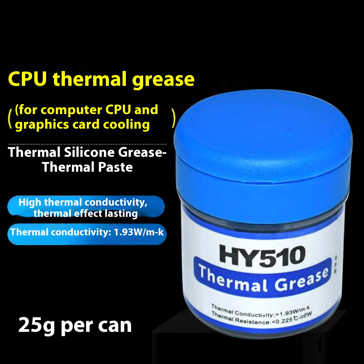 HY510 Desktop Computer CPU The - огляд і ціна Thermal Paste
