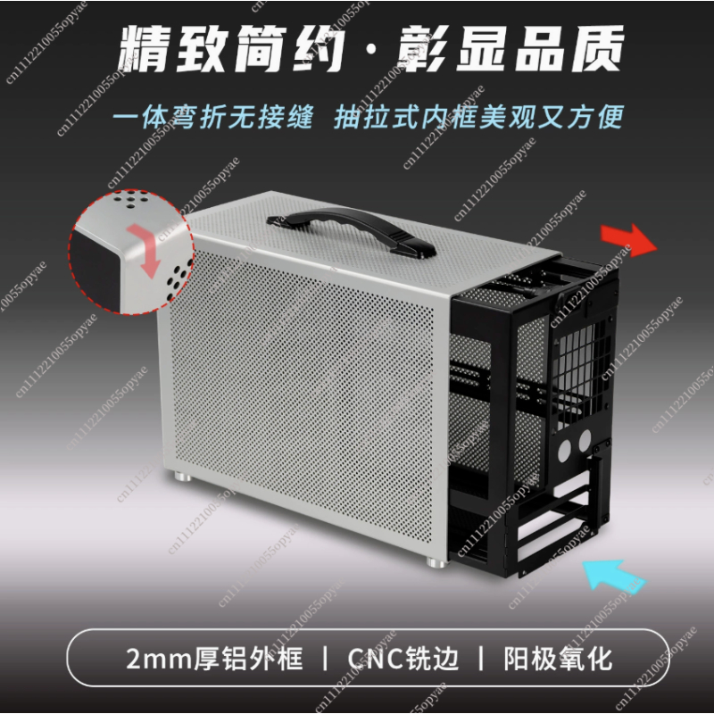 D3 Aluminum Mini PC Case 280 W - огляд і ціна Atx Power Supply