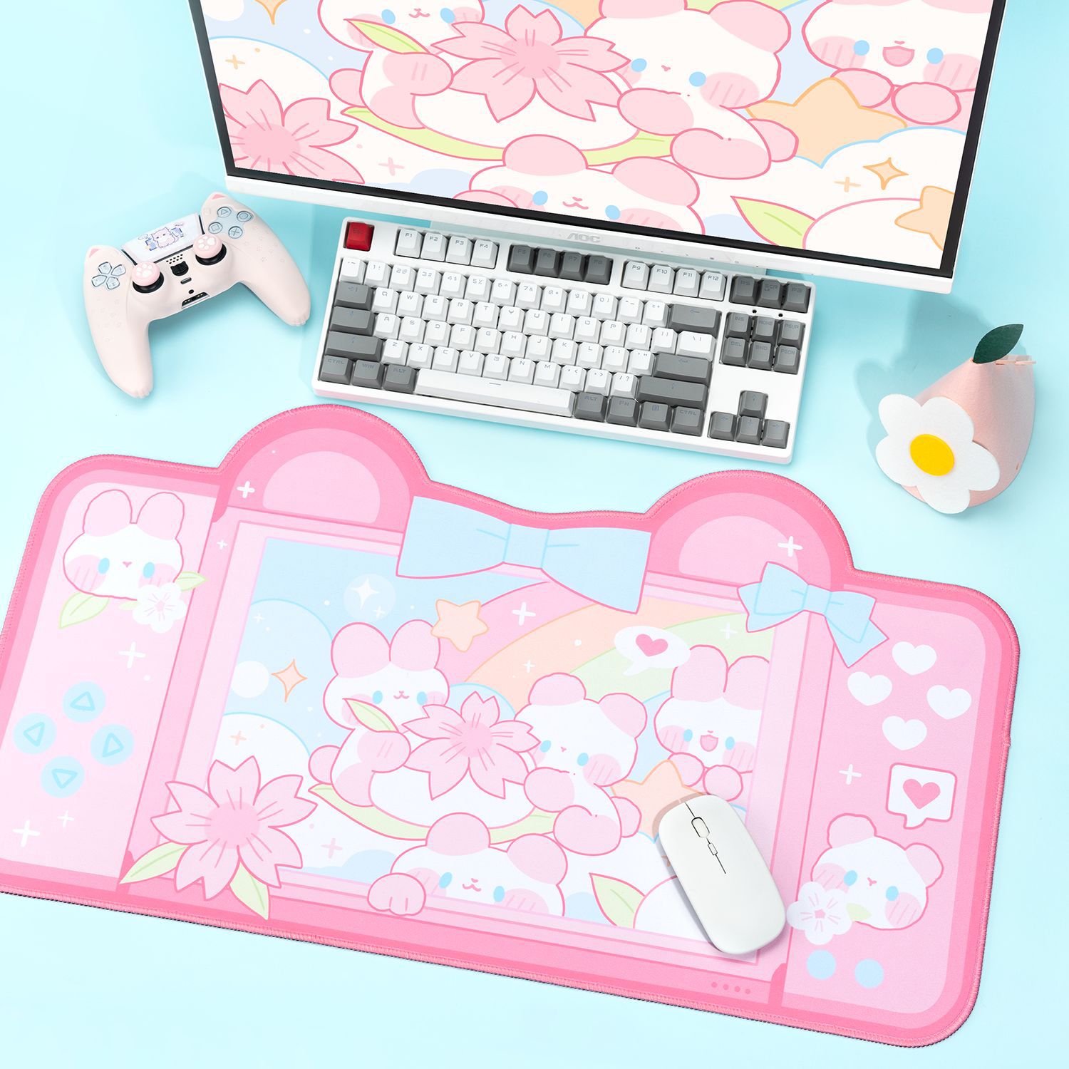 Extra Large Kawaii Gaming Mous - огляд і ціна Gaming Desk Mat