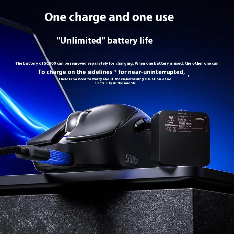 AULA SC900 Mouse Mouse Paw3950 - огляд і ціна Fps Gaming Mouse