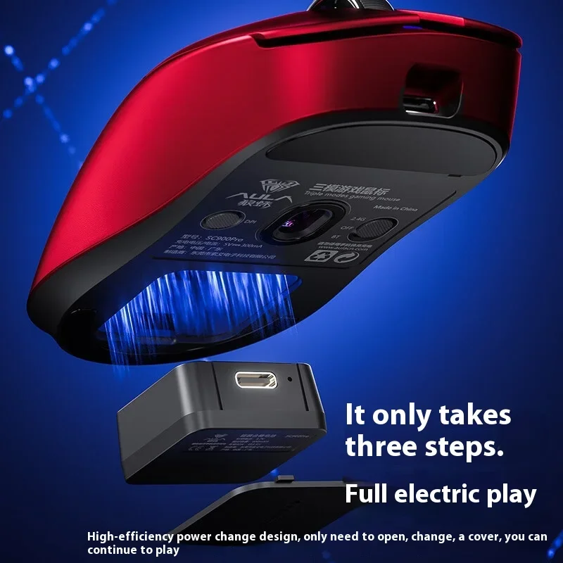 AULA SC900 Mouse Mouse Paw3950 - огляд і ціна Fps Gaming Mouse