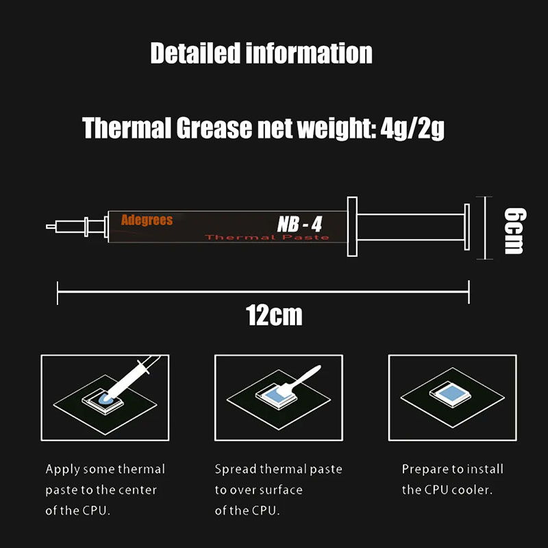 Thermal Paste 18W/mk Thermal C - огляд і ціна Thermal Paste