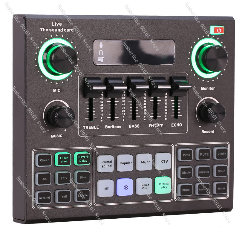 V9 Sound Card Microphone Set U - огляд і ціна Sound Card Usb