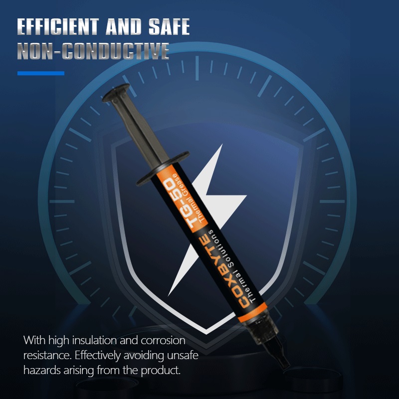 18.2W/mK Coxbyte TG-50 Thermal - огляд і ціна Thermal Paste