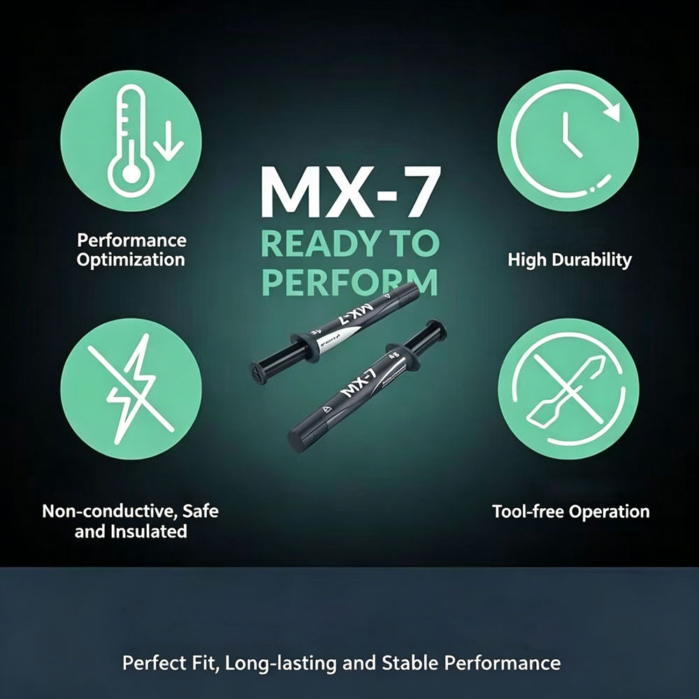 ARCTIC MX-7 4G 8G 2G Ultimate  - огляд і ціна Thermal Paste