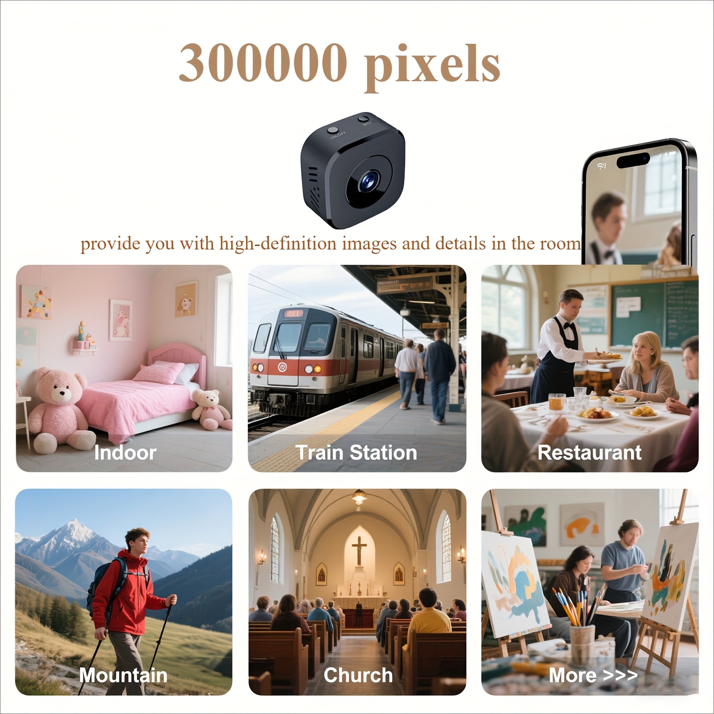 1080P HD Mini WiFi Camera Indo - огляд і ціна Sound Card Usb