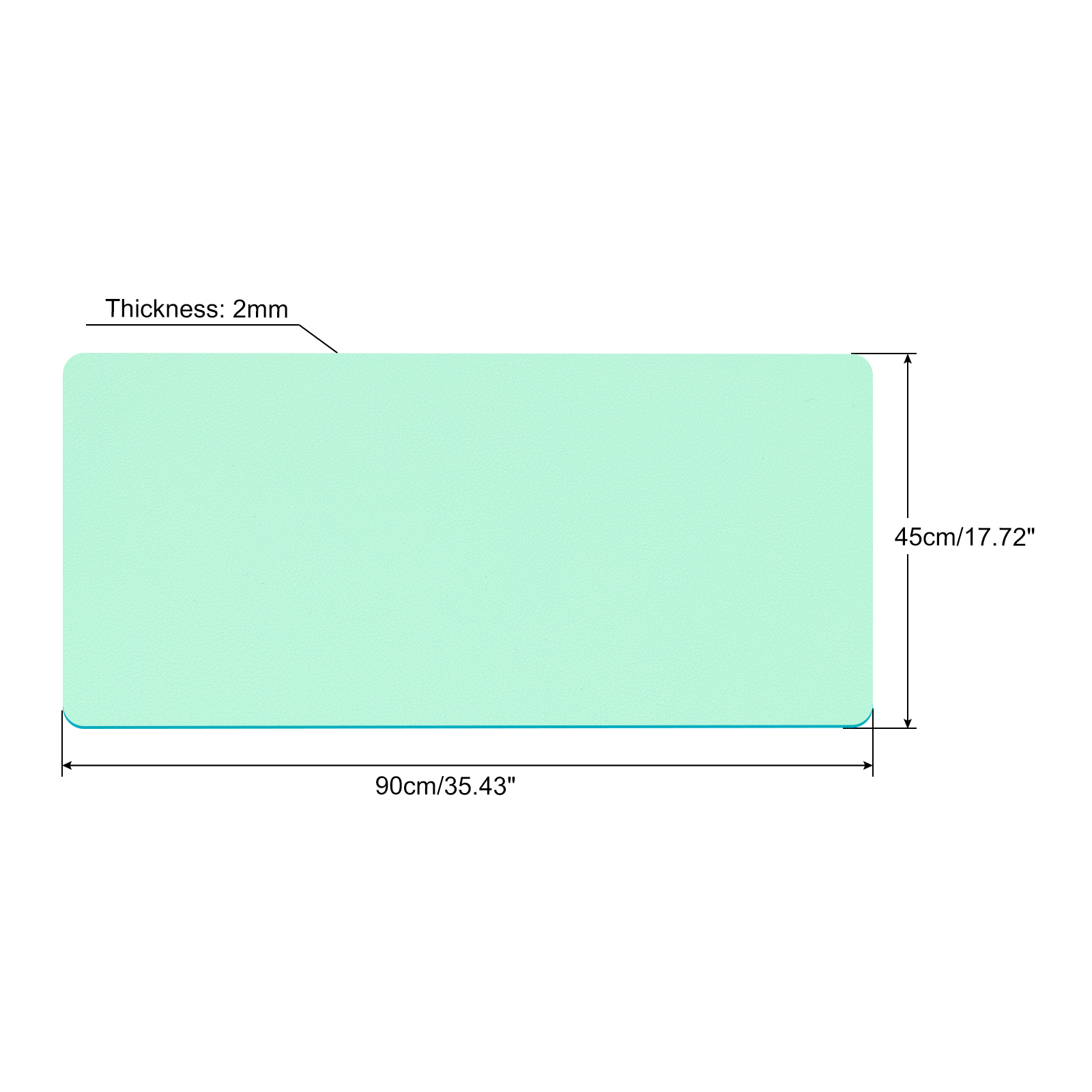 Office Desk Mat Protector PU L - огляд і ціна Gaming Desk Mat