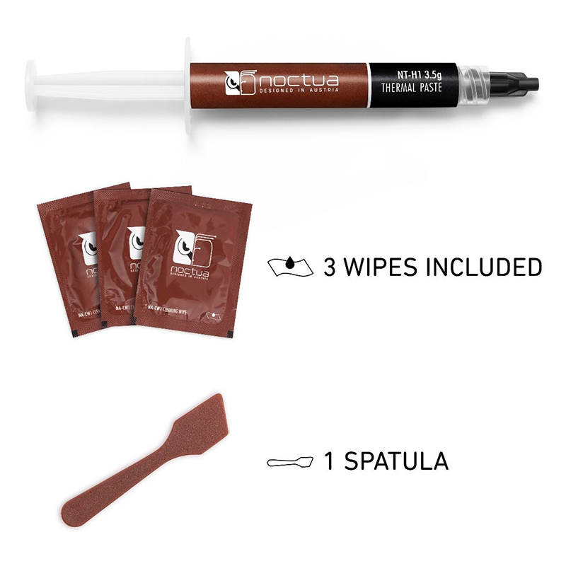 Noctua NT-H1 NT-H2 3.5g 10g Th - огляд і ціна Thermal Paste