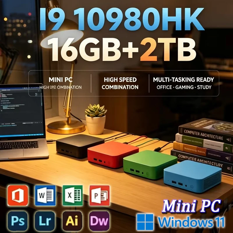 Intel i9 10980HK Mini PC Dual  - огляд і ціна Pc Gaming Compact