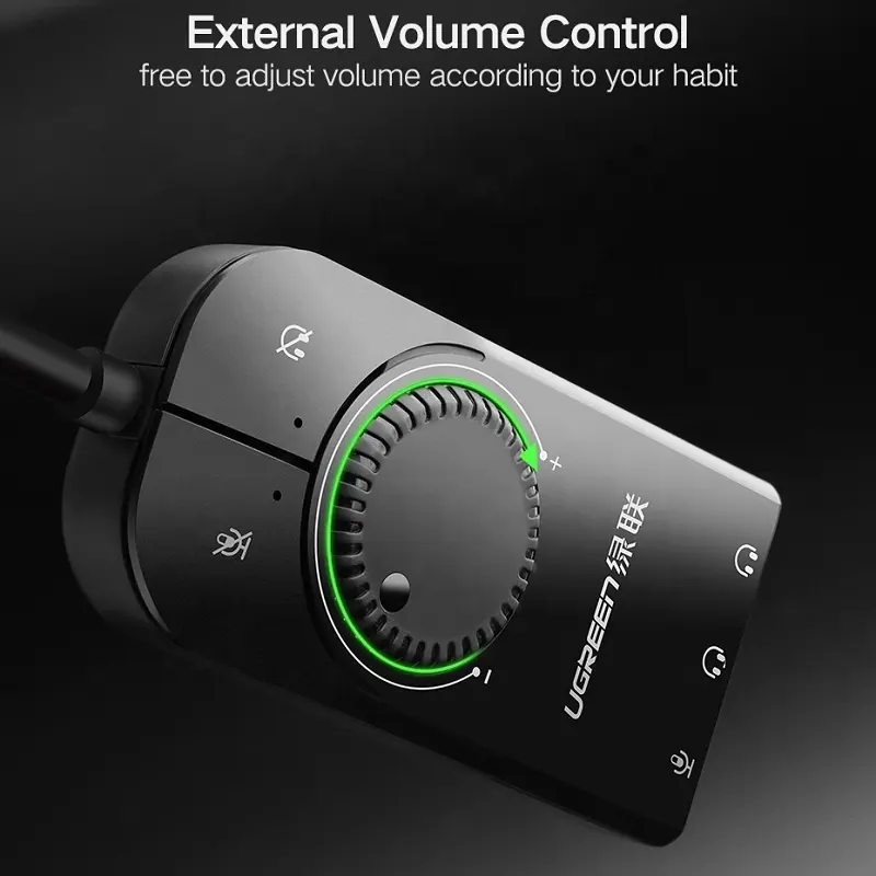 UGREEN USB Sound Card External - огляд і ціна Sound Card Usb