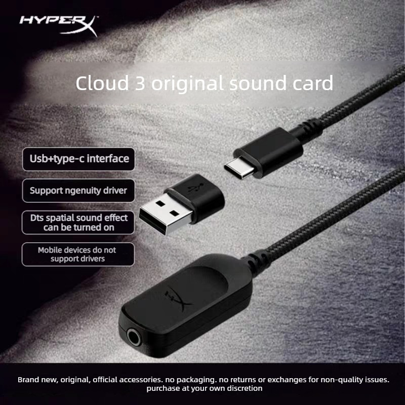 Original Hyperx Headphones Clo - огляд і ціна Sound Card Usb
