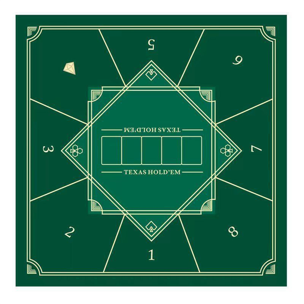 Thickened Texas Hold'em Poker  - огляд і ціна Gaming Desk Mat