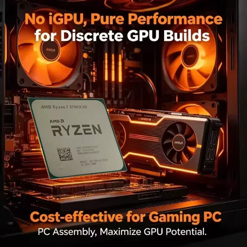 AMD Ryzen 7 5700X3D R7 5700X3D - огляд і ціна Pc Gaming Ddr4
