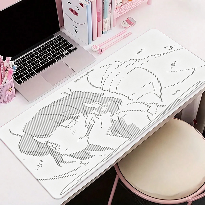 1Pcs Leather Mouse Pad Anime A - огляд і ціна Gaming Desk Mat