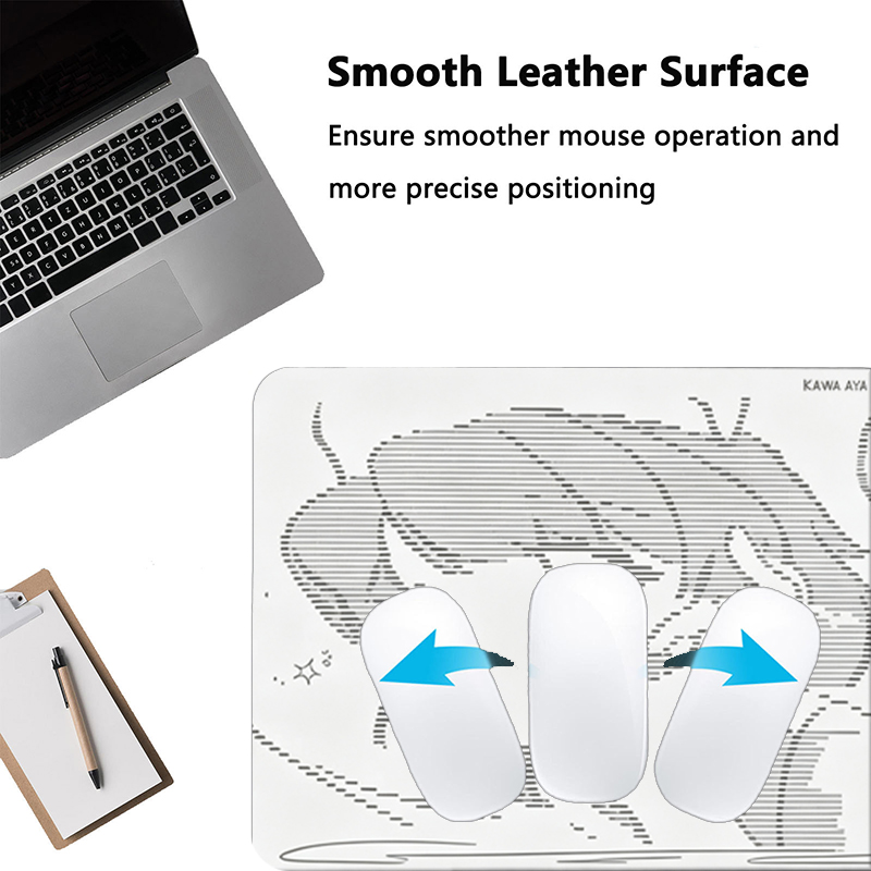 1Pcs Leather Mouse Pad Anime A - огляд і ціна Gaming Desk Mat