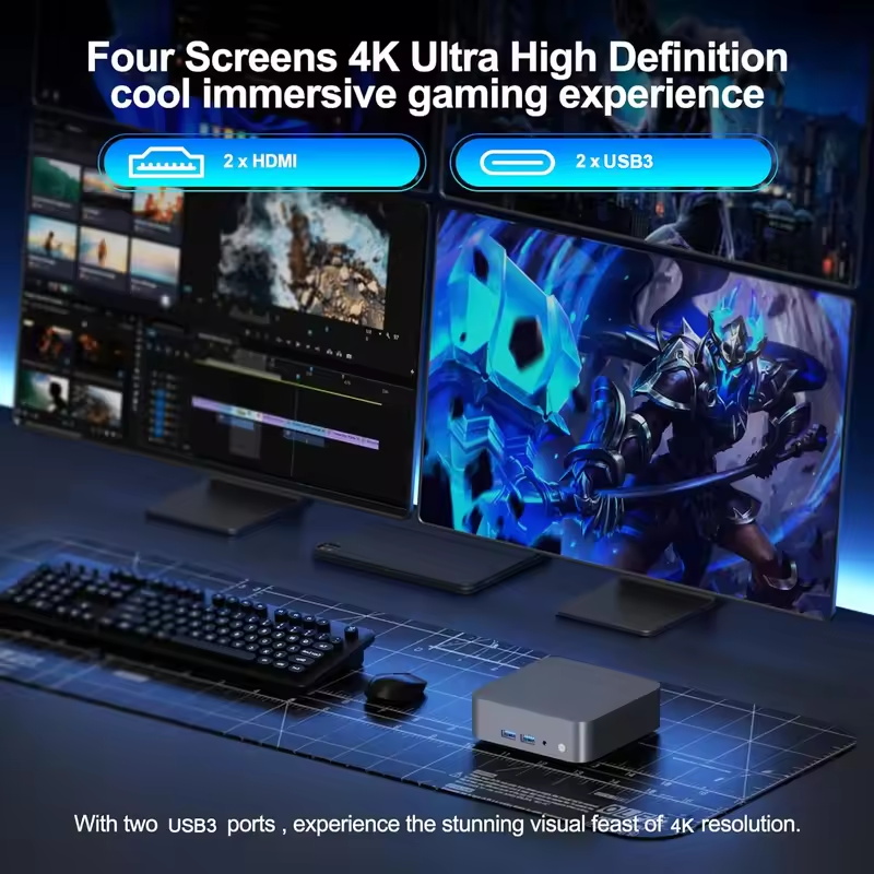 2026 Intel N150 Mini PC Portab - огляд і ціна Pc Gaming Compact